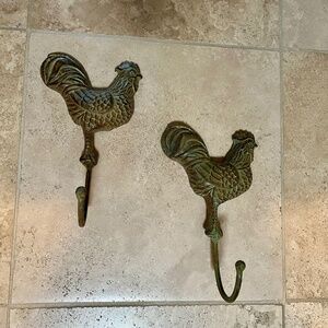Cast Iron, Rooster coat hooks